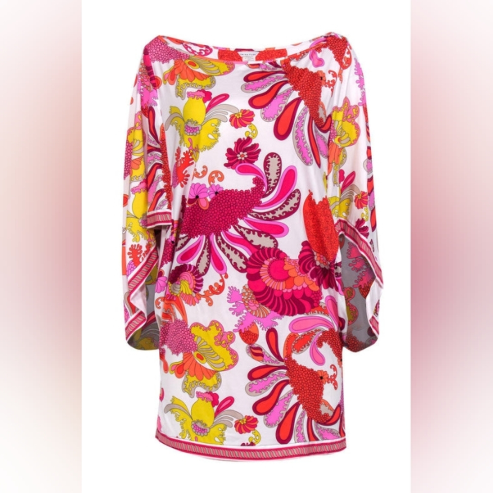 {Trina Turk} Cover-up Tunic Dress